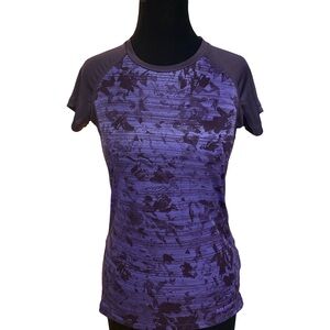 Marmot Short Sleeve Top Womens S Purple Athletic Outdoor Hiking Shirt NWT